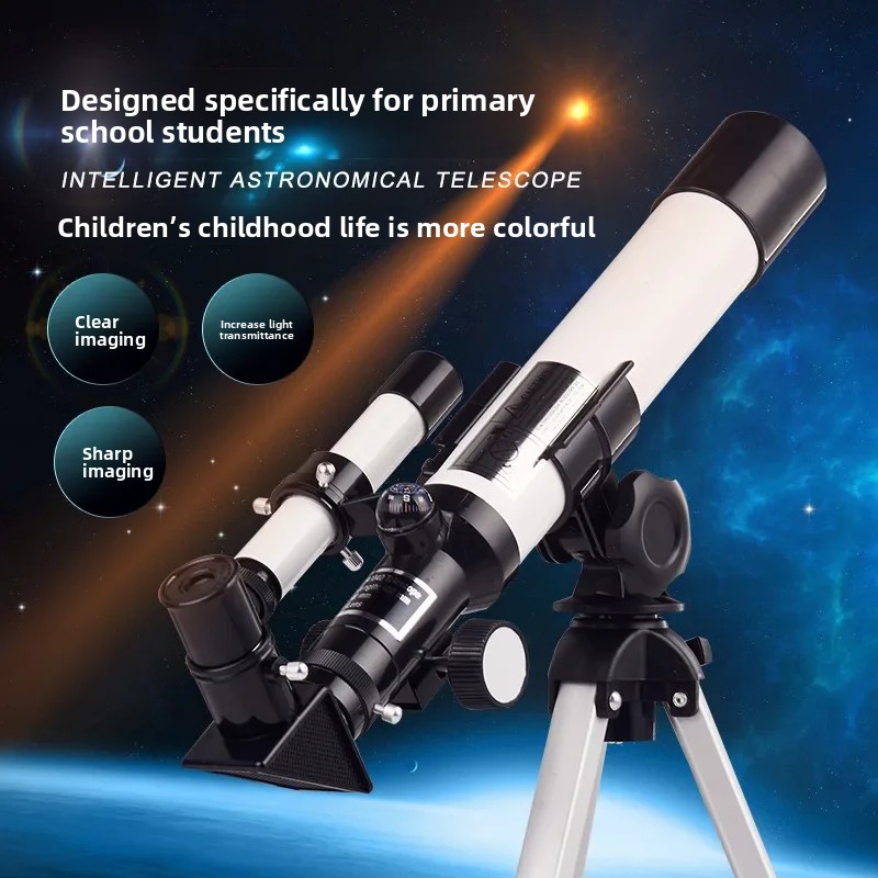 Kids Education Level - Insteekvriendelijke, krachtige HD-monoculaire astronomische telescoop, draagbaar