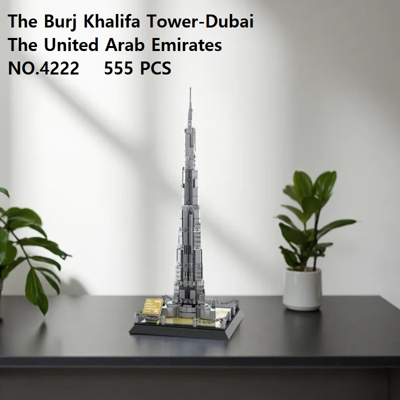 Kids Education In Dubai - DIY Burj Khalifa Tower Mini Bouwstenenset