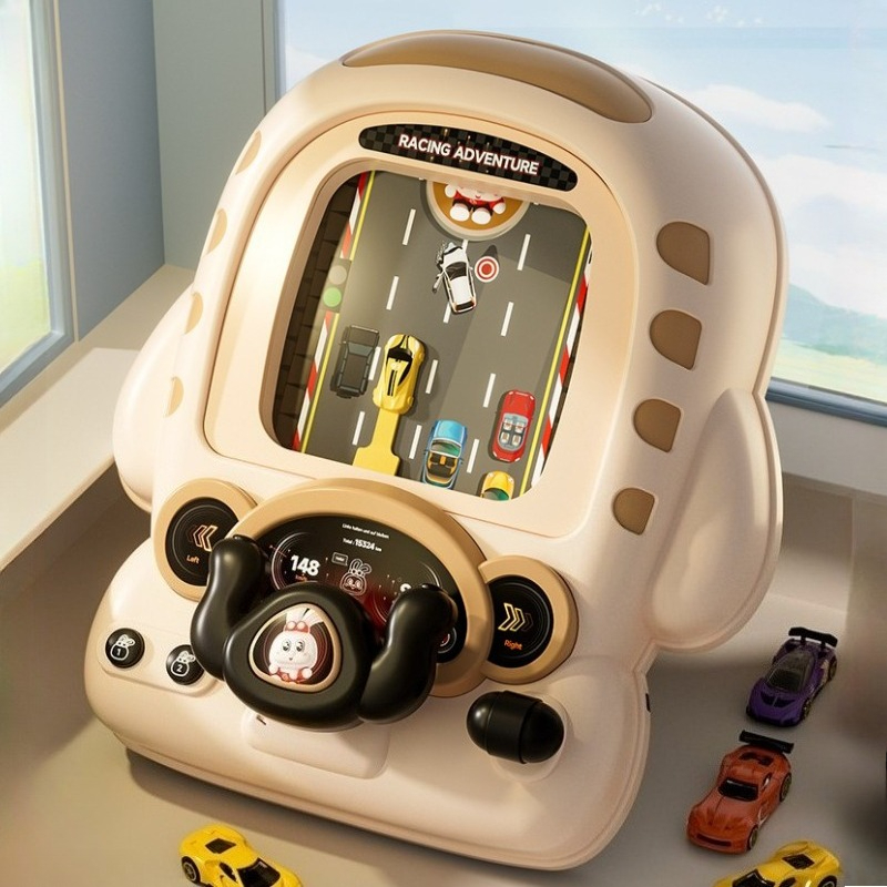 Kids Education Level - Raceauto-avontuurspel voor kinderen met stuurwiel, 399