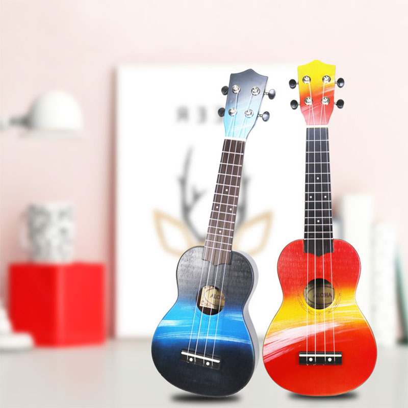 21 inch kleurrijke cartoon-uke - Kids Education Uk recensie en prijs