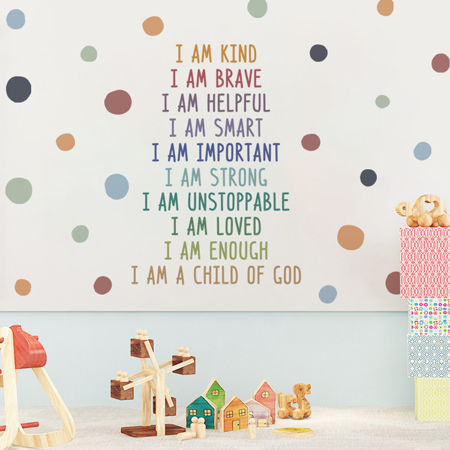 Positieve Kid Klas Muur Foto I - Kids Education Motivation recensie en prijs