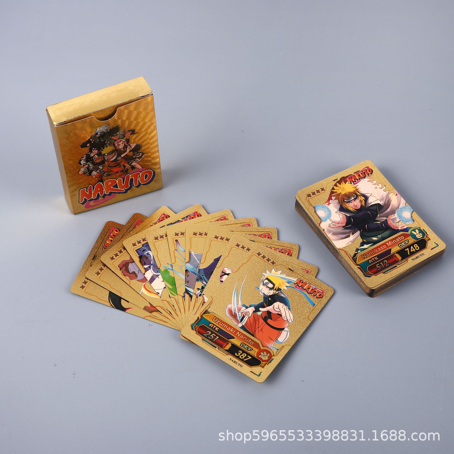 55 stuks Naruto-kaart goud Eng - English Kids Education recensie en prijs