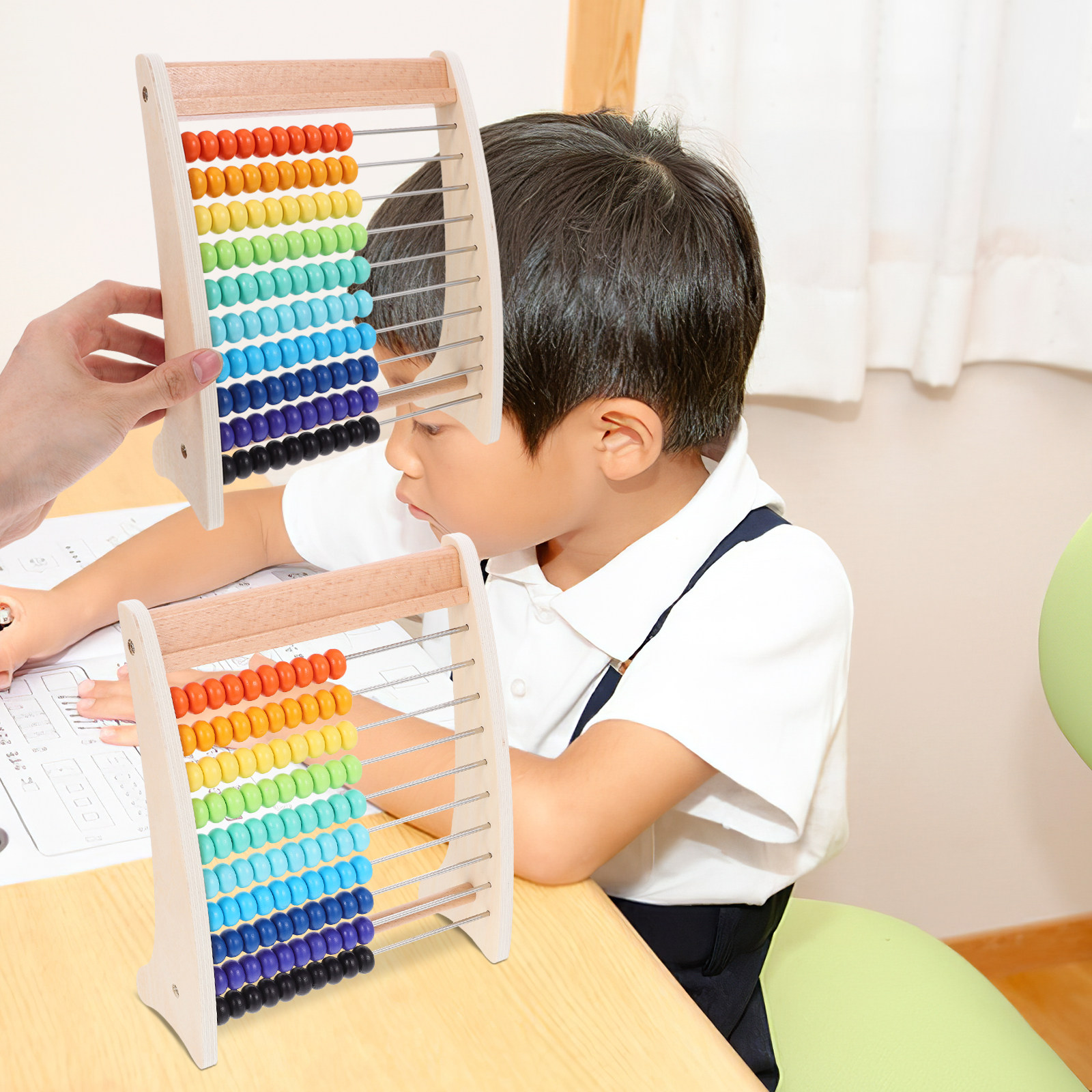 1Set Educatief Houten Abacus v - Kids Education Calculator recensie en prijs