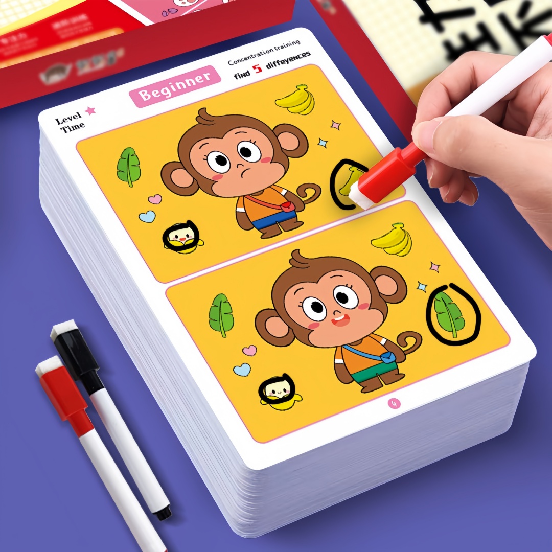 Vind verschillen Kaartspel Her - Kids Education Level recensie en prijs