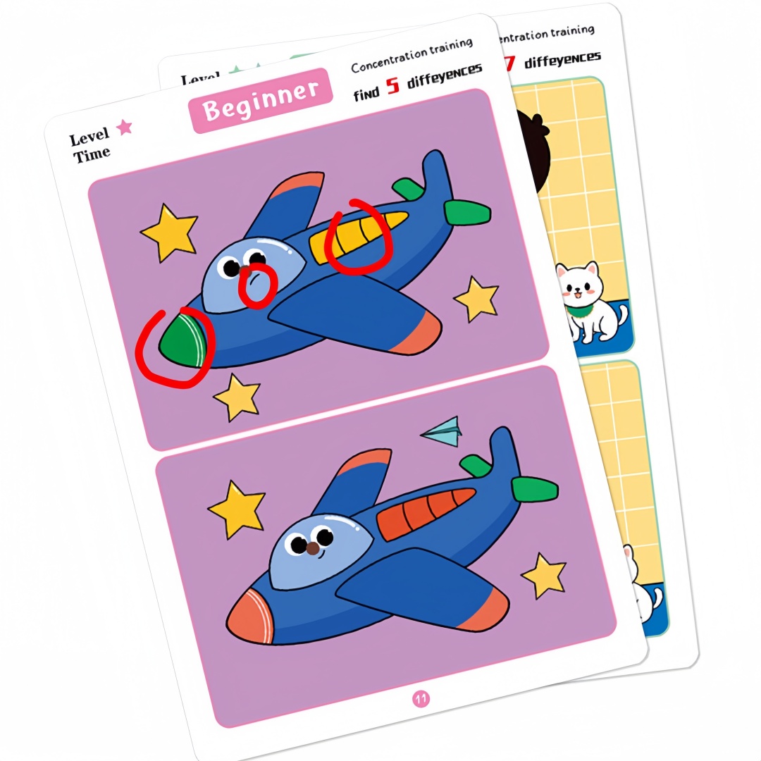 Vind verschillen Kaartspel Her - Kids Education Level recensie en prijs