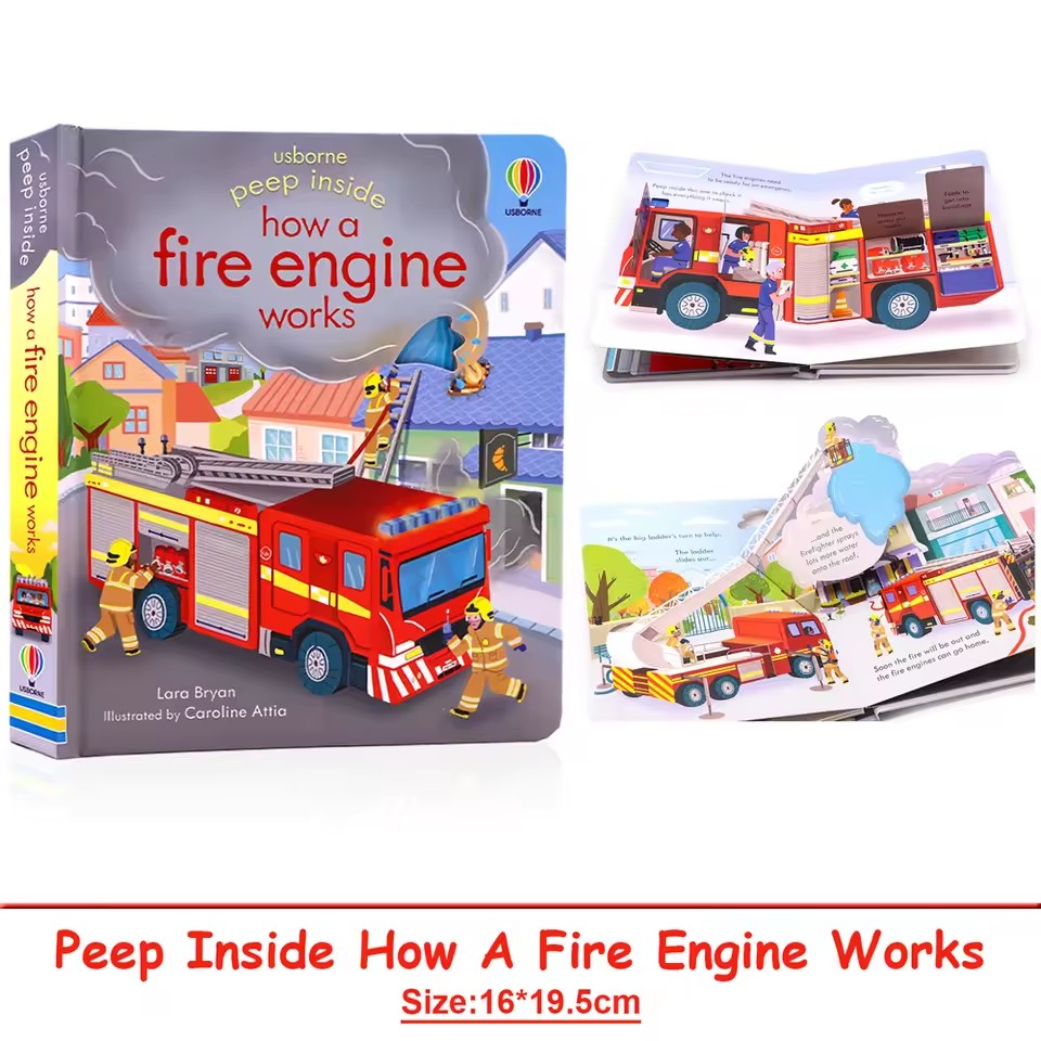 Usborne Peep Inside Hoe een br - English Kids Education recensie en prijs