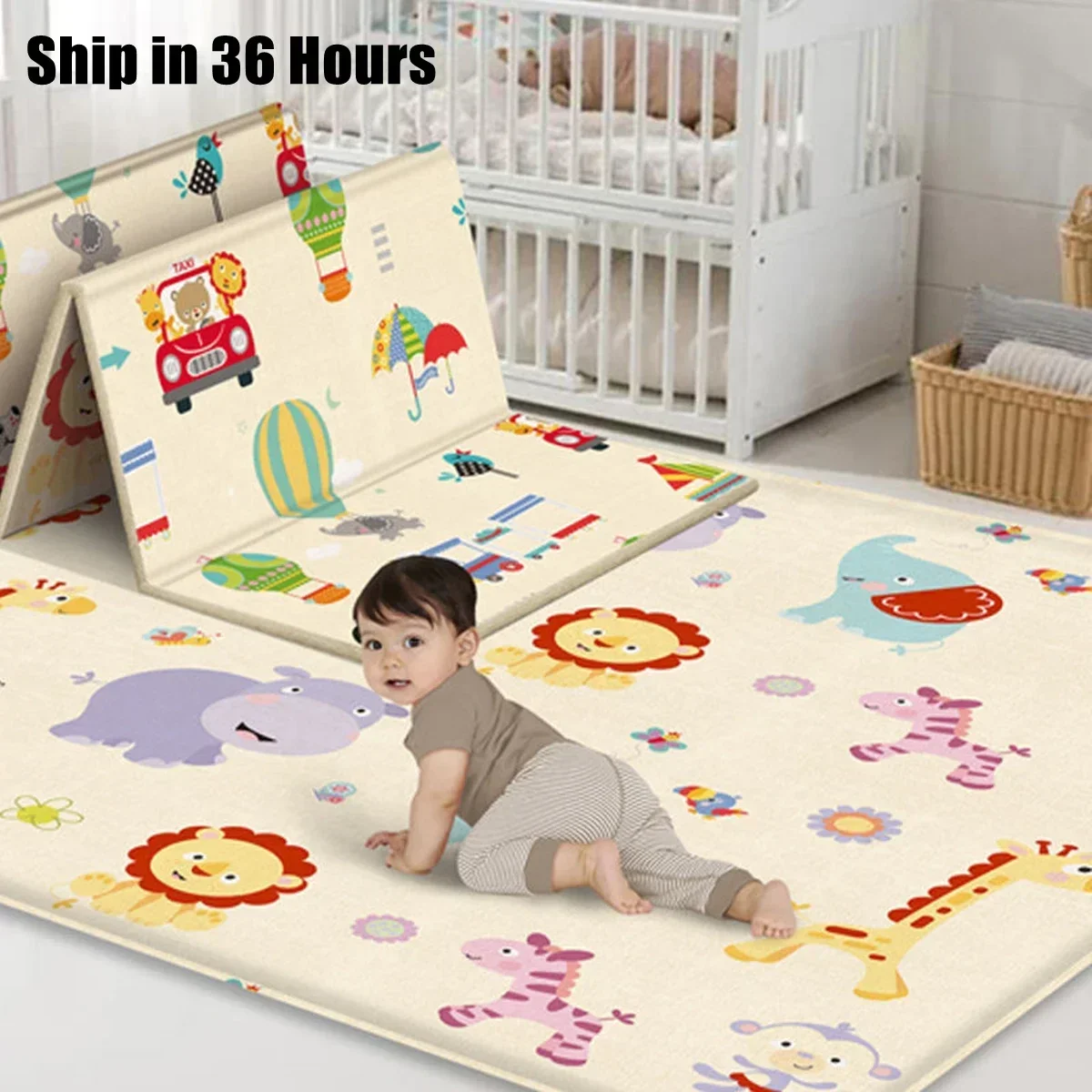 Niet-giftige opvouwbare babysp - Kids Education Nursery recensie en prijs