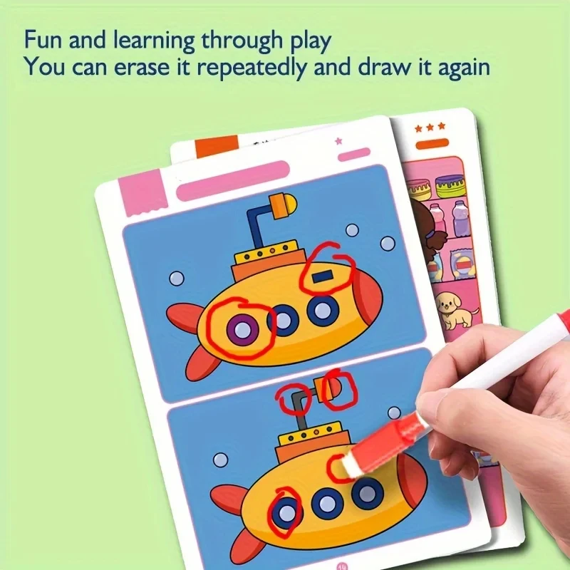 Vind verschillen Kaartspel Her - Kids Education Level recensie en prijs