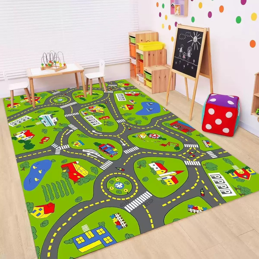 Kinderen Verkeersmat Cartoon A - Kids Education Nursery recensie en prijs