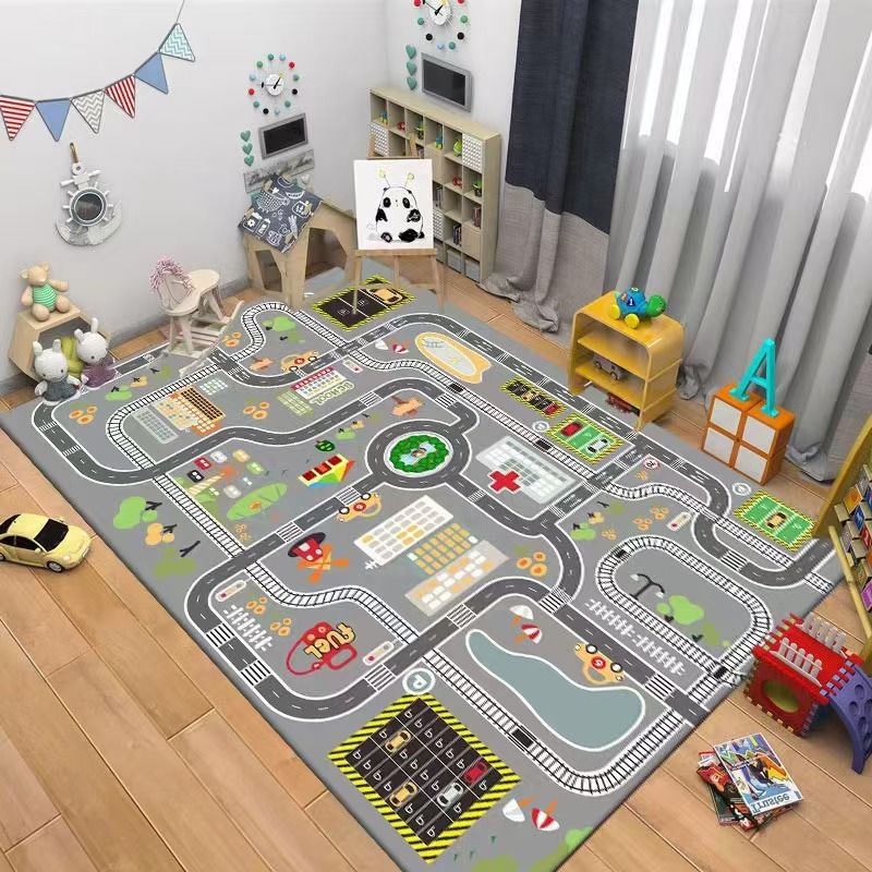 Kinderen Verkeersmat Cartoon A - Kids Education Nursery recensie en prijs