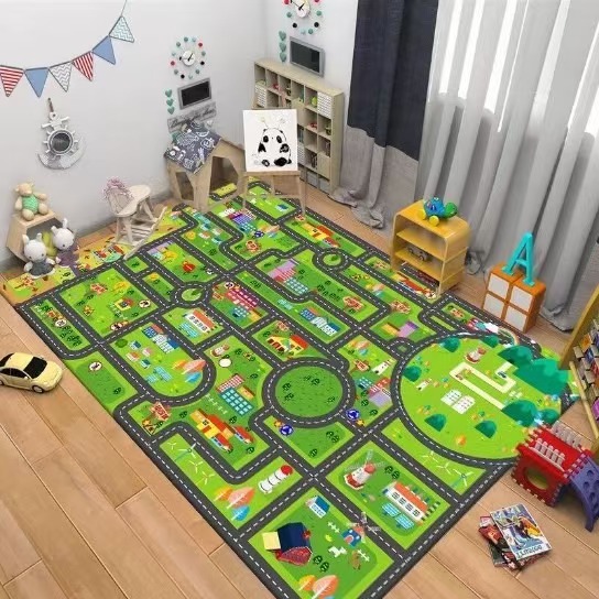 Kinderen Verkeersmat Cartoon A - Kids Education Nursery recensie en prijs