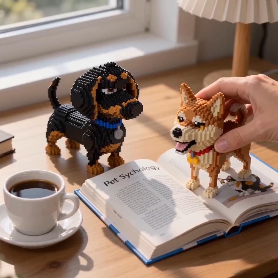 WIST GEBOUWD Shiba Inu Honden  - Kids Education Recreation recensie en prijs