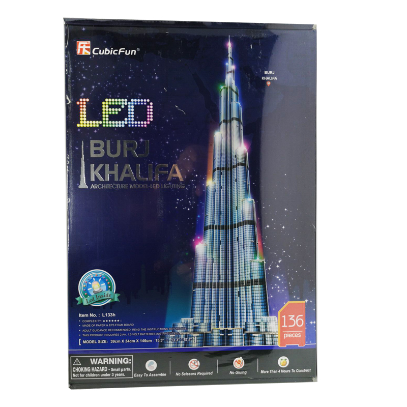 3d Puzzels 1.5M Dubai Burj Kha - Kids Education In Dubai recensie en prijs