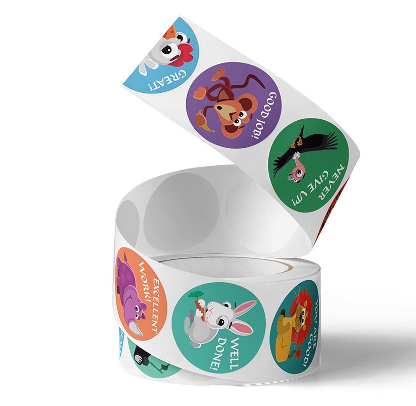 Leuke dierenleerstickers 50-50 - Kids Education Motivation recensie en prijs