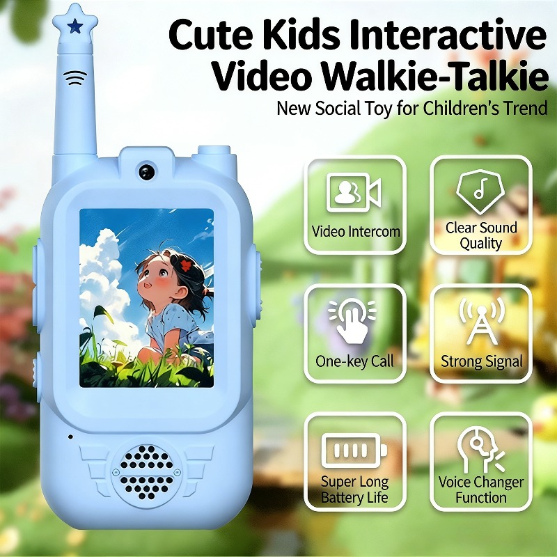 2PC Kids Video Walkie Talkies  - Kids Education Recreation recensie en prijs