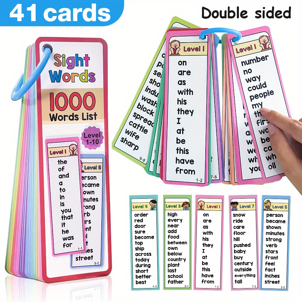 1000 zichtwoorden Flash-kaarte - Flash Card Alphabet recensie en prijs