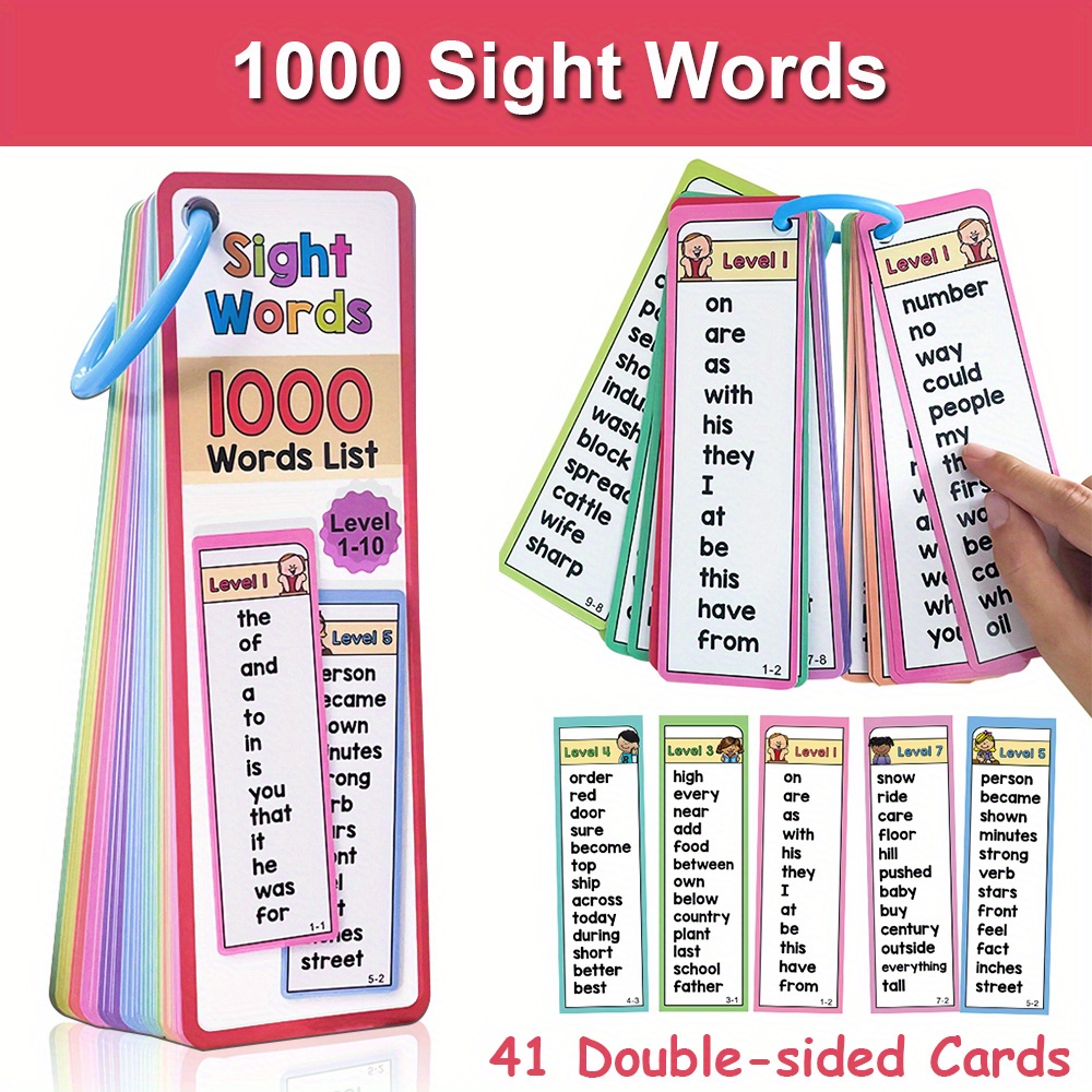 1000 zichtwoorden Flash-kaarte - Flash Card Alphabet recensie en prijs