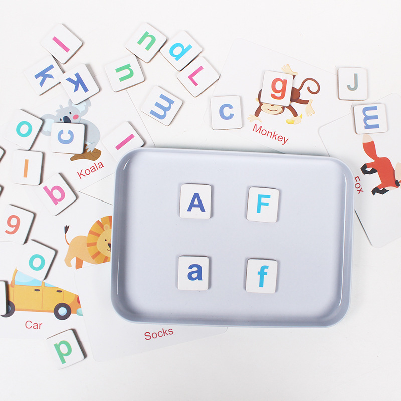 Houten puzzel Flash-kaarten Sp - Flash Card Alphabet recensie en prijs